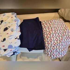 Pottery Barn crib sheets